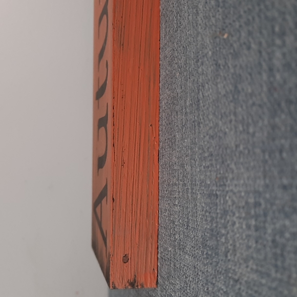 Solid Wood Shelf Sitter Sign Rustic Autumn Gatherings Thanksgiving Fall Harvest - Picture 2 of 4